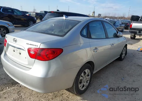 2010 Hyundai Elantra Gls from USA, damaged, VIN KMHDU4AD8AU017889